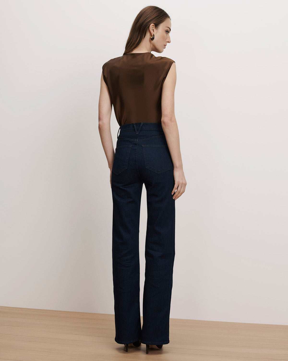 Crosbie Slim Wide-Leg Jean